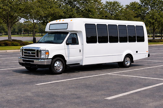 20-passenger minibus available for charter in Roswell, GA